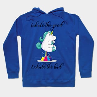 Yoga Rainbow Unicorn Hoodie